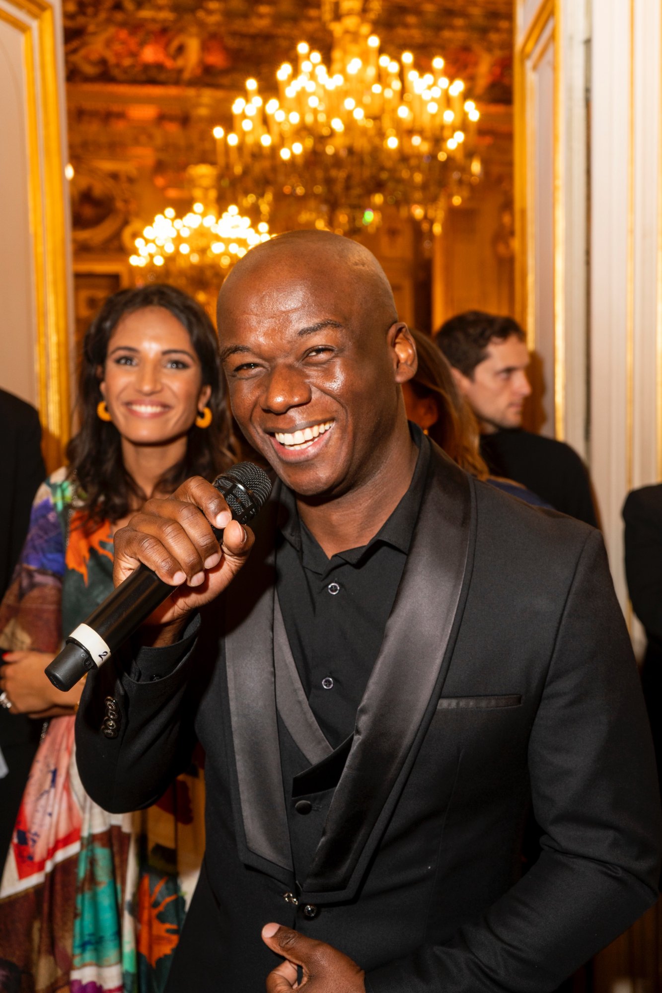 Brice Albin Yamedzeu au Quai d'Orsay, Paris